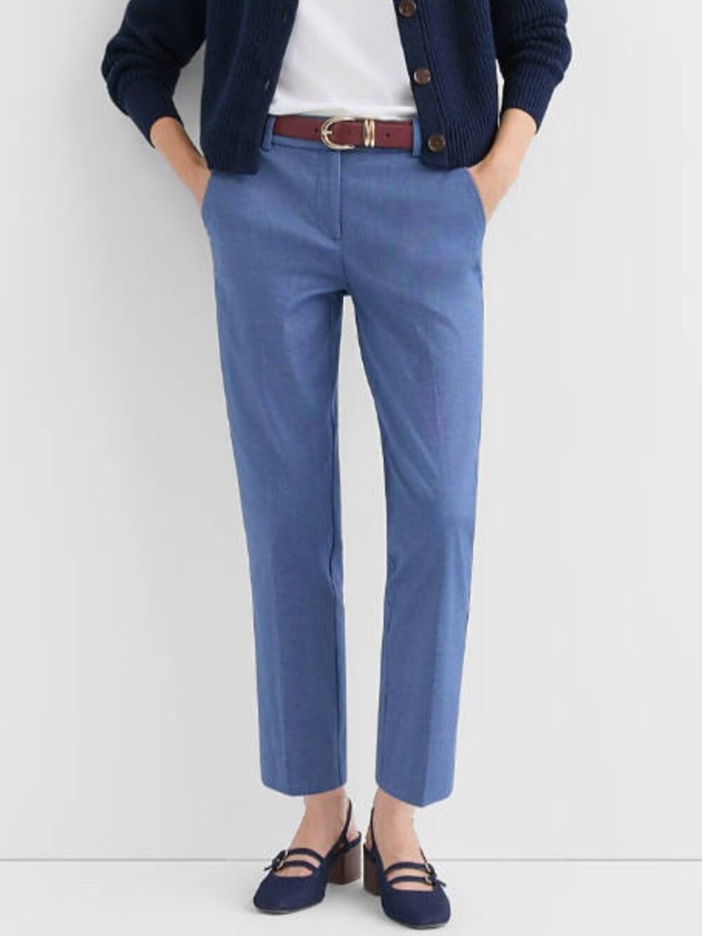Loft The Riviera Pant Textured Cropped